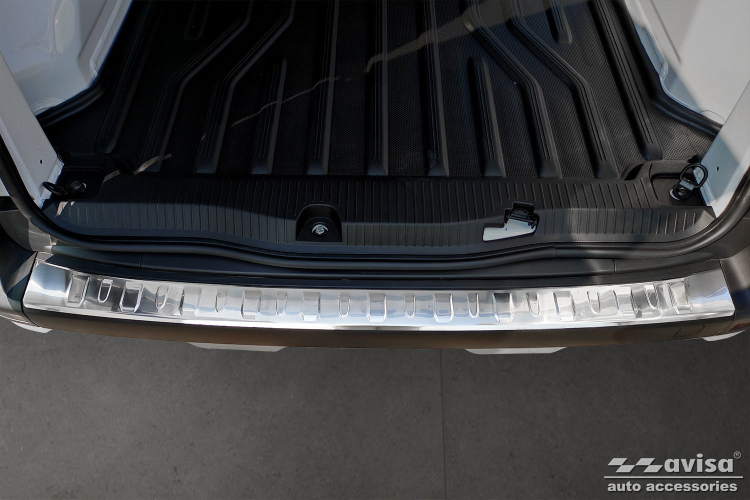 Lastskydd Nissan Townstar 2021+ / Renault Kangoo III furgon 4-dörrars 2021+/ Renault Kangoo III Kombivan 2021+ – Silver satin – detaljbild 3