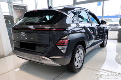 Tröskelskydd Lines Hyundai Kona II 2023+ / MG 3 III 2024+ > / MG ZS II 2024+ > – Svart – detaljbild 3