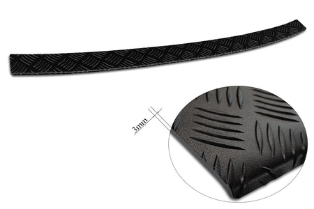 Lastskydd Black Mat Volkswagen Caddy V (SB) 2020+ (fitting to both: two and one bak dörrar version) m.fl. – Mattsvart