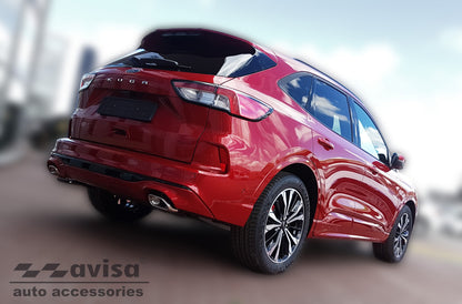 Lastskydd Ford Kuga III ST-Line/ Hybrid/ Vignale 2019–2024, facelift 2024+ – Silver satin – detaljbild 2