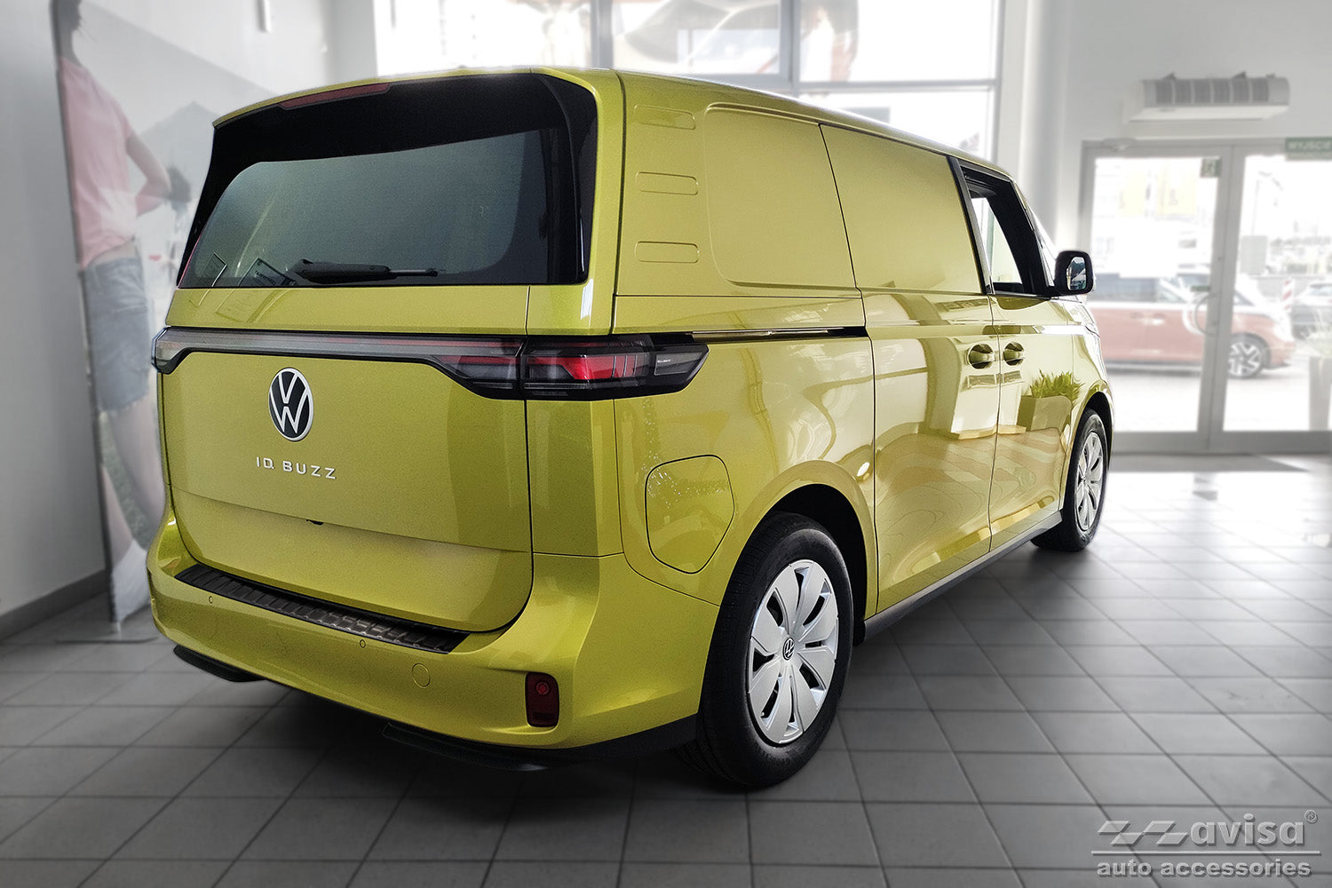 Lastskydd Volkswagen ID Buzz (EB) 2022+/ ID Buzz Cargo (Ebn) 2022+ – Svart – detaljbild 2