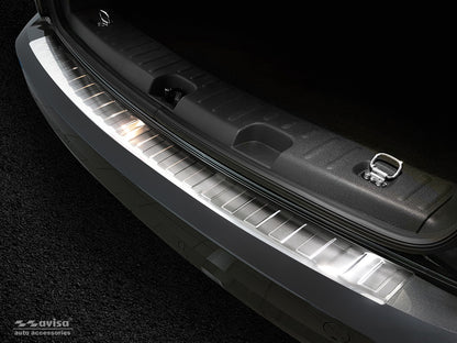 Lastskydd Volkswagen Caddy 2003–2015, facelift 2015–2020 / Volkswagen Caddy Maxi 2003–2015, facelift 02.2015– 2020 – Silver satin – detaljbild 3