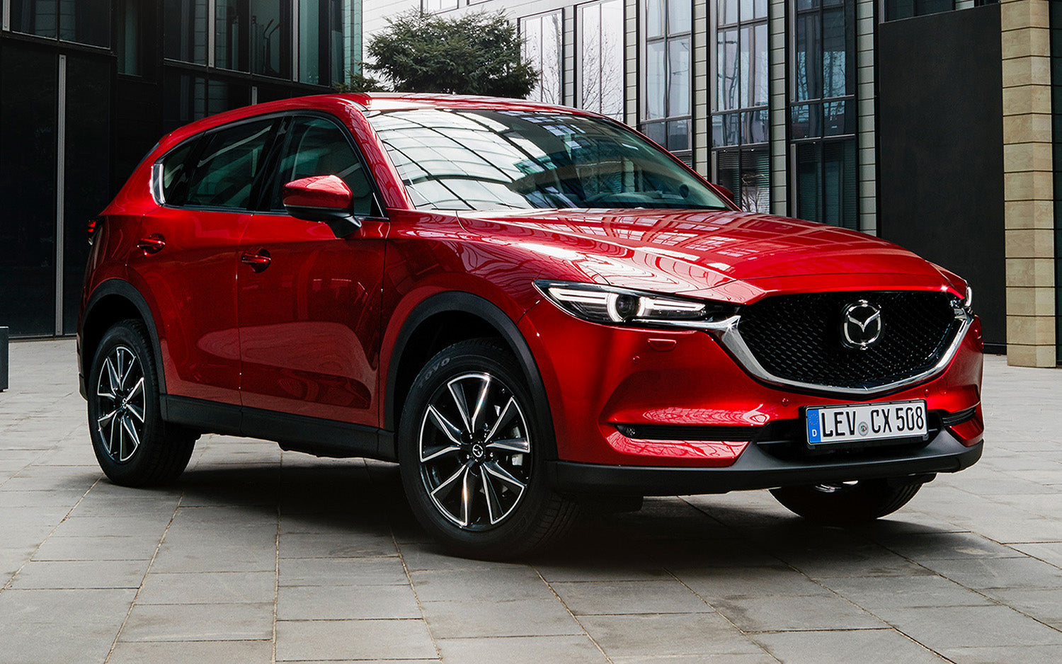 Lastskydd Mazda CX-5 2017+ – Svart – detaljbild 3
