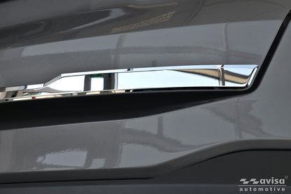 Bakluckelist Kia Sorento IV facelift 2020+ – Spegelpolerat silver (2/38141) – detaljbild 3