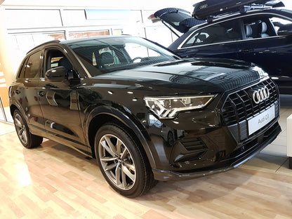 Lastskydd Audi Q3 II crossover 2018+/ S-line 2018+ – Silver satin – detaljbild 3