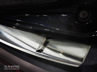 Lastskydd Alfa Romeo Stelvio 2016–2020, facelift 2020+ – Silver satin