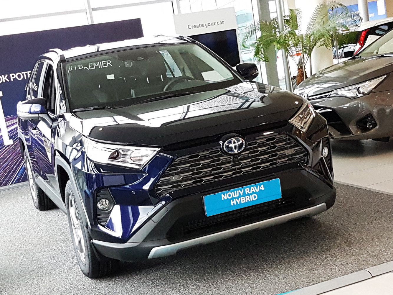 Tröskelskydd Hybrid Suzuki Across 2020+ / Toyota RAV4 V generation/ Hybrid 2018–2026 (fits also to PHEV GR version ) – Svart – detaljbild 3