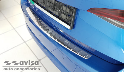 Lastskydd Skoda Octavia IV liftback 2019–2024 facelift 2024+ – Silver satin (2/35769) – detaljbild 3