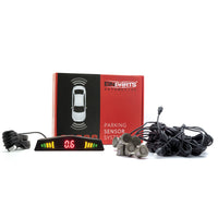 Parkeringssensor med display – Beige – ultraljudssensor – 8 sensorer
