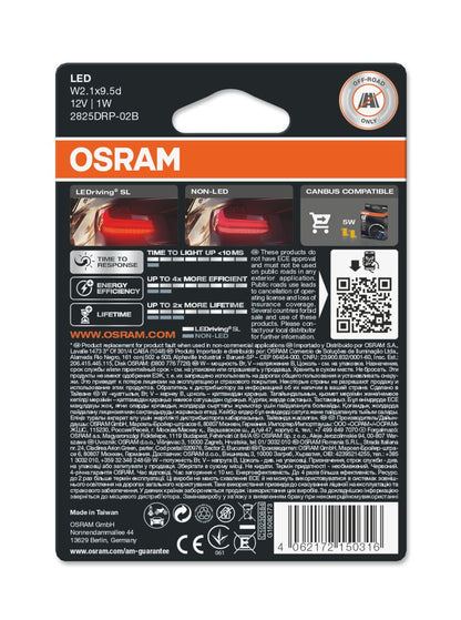 LEDriving LEDlampa SL W5W – produktvy från sidan | OSRAM
