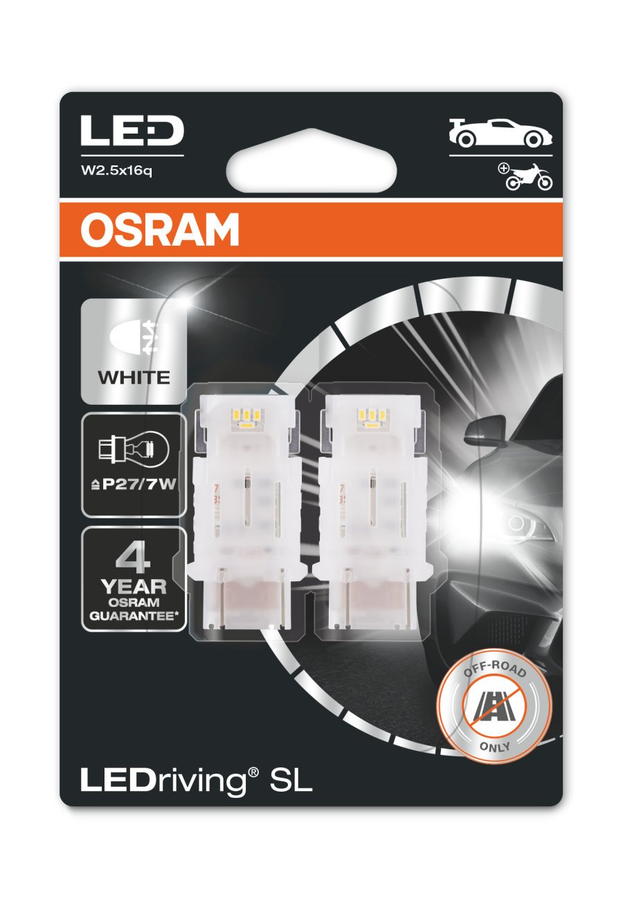 LEDriving LEDlampa SL P27/7W – i användning | OSRAM
