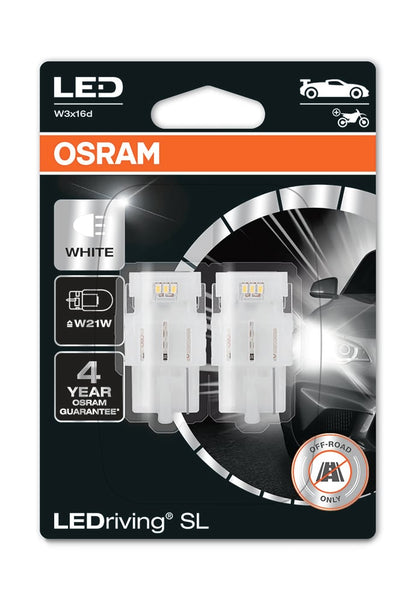 LEDriving LEDlampa SL W21W – produktbild framifrån | OSRAM
