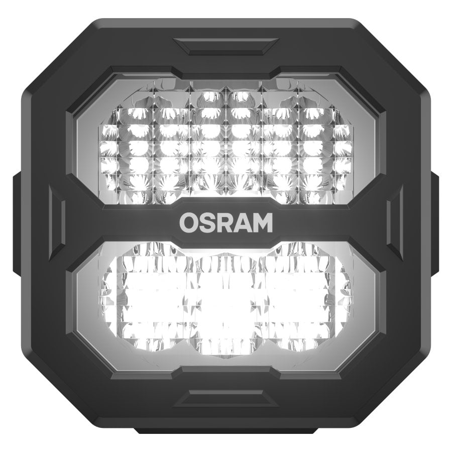 detaljbild av LEDriving Arbetsljus Cube PX4500 Flood – OSRAM