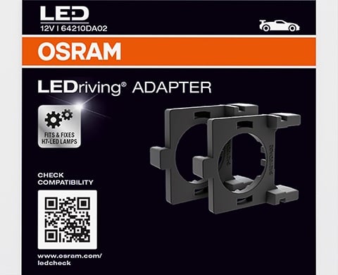 LEDriving Street Legal Adapter 02 – förpackning och innehåll | OSRAM