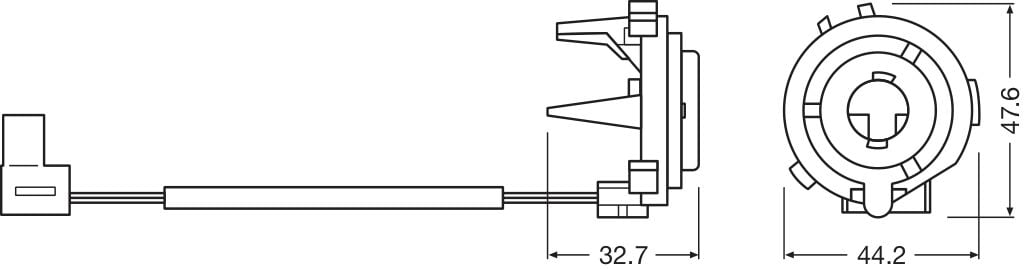 LEDriving Street Legal Adapter A08 – förpackning och innehåll | OSRAM