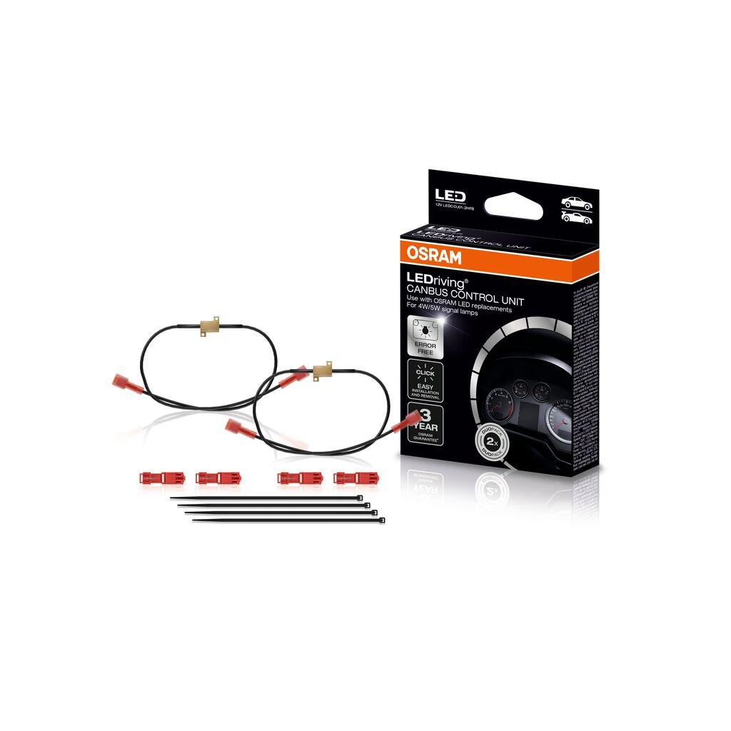 LEDriving LEDriving Street Legal CANBUS CONTROL UNIT 5W (2 – pack) – produktbild framifrån | OSRAM