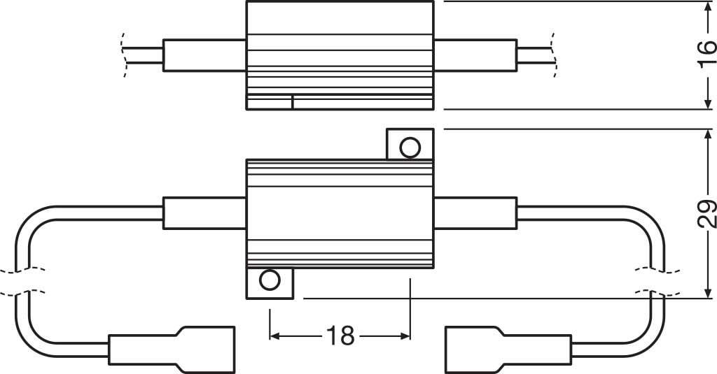 LEDriving LEDriving Street Legal CANBUS CONTROL UNIT 21W (2 – pack) – tillbehör och delar | OSRAM