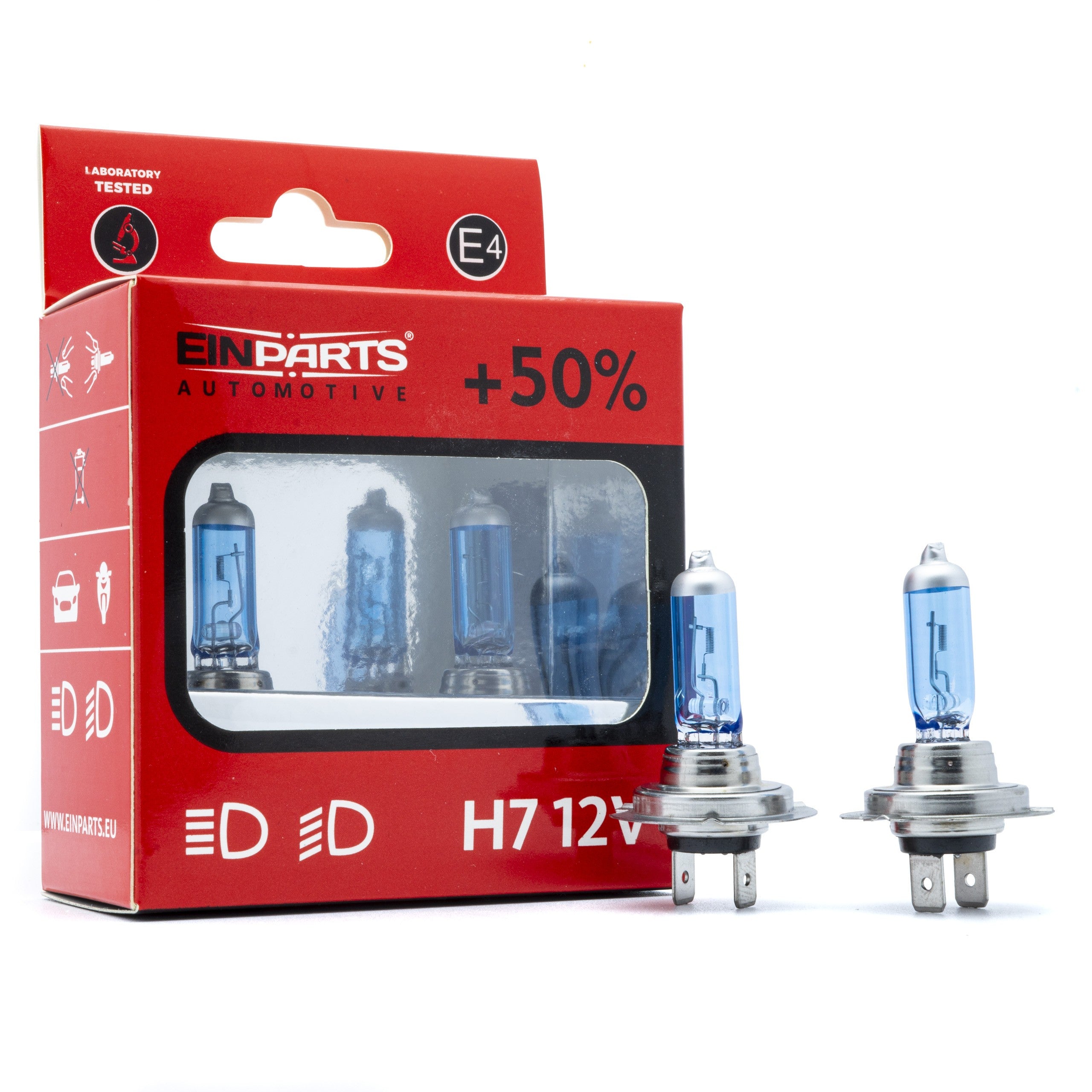 Halogenlampsats – H7 – 5000K – 9V - 16V – 55 W – 2-pack