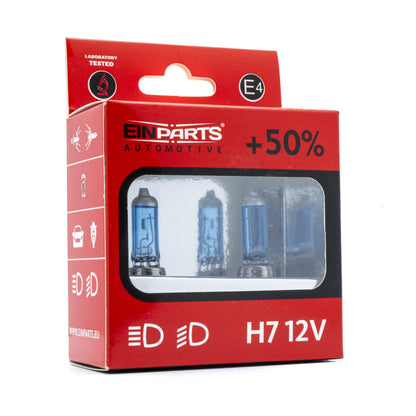 Halogenlampsats – H7 – 5000K – 9V - 16V – 55 W – 2-pack