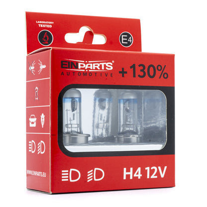 Halogenlampsats – H4 – 5000K – 9V - 16V – 60/55 W – 2-pack