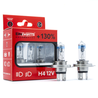 Halogenlampsats – H4 – 5000K – 9V - 16V – 60/55 W – 2-pack
