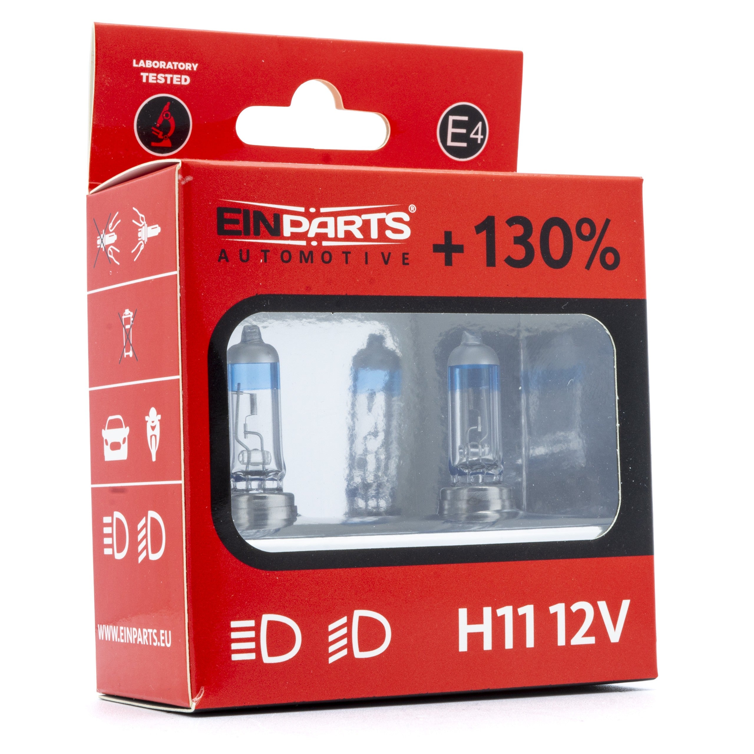Halogenlampsats – H11 – 5000K – 9V - 16V – 55 W – 2-pack