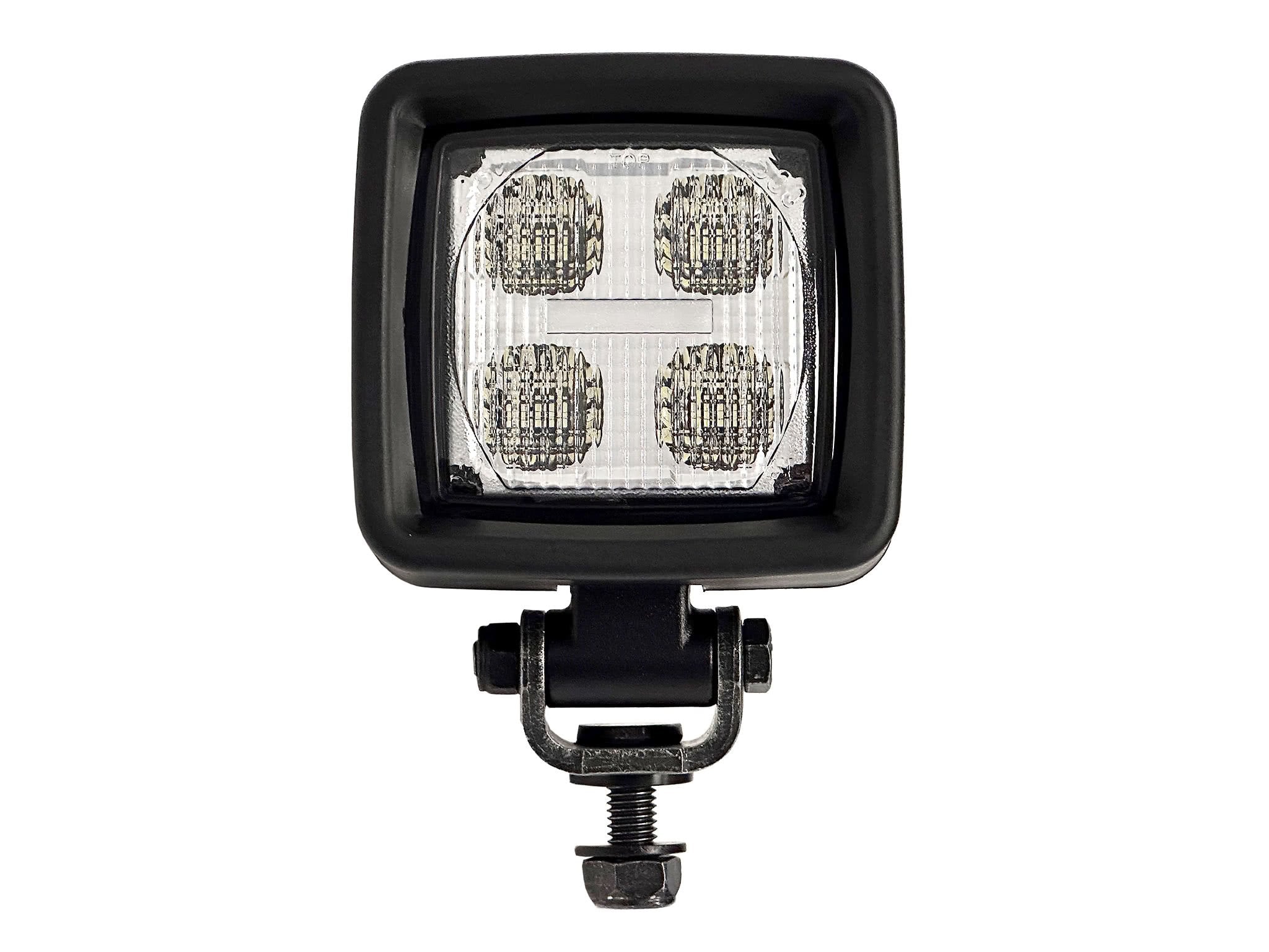 närbild på detaljer och material av Arbetslampa ABL LED SHD 5000 Bred – Carlevel