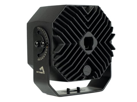 OPTIBEAM Octax Arbetsbelysning 4.0 – produktvy från sidan | Optibeam