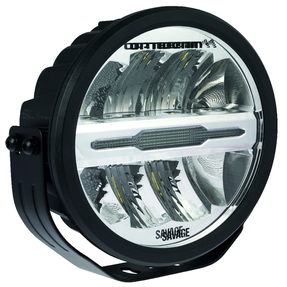 OPTIBEAM Extra light Savage 9" - produktbillede forfra | Optibeam