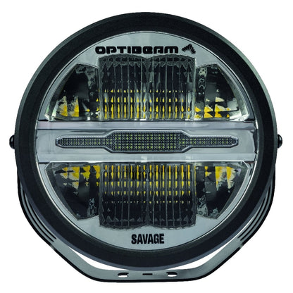OPTIBEAM Extra light Savage 9" - produkt set fra siden | Optibeam