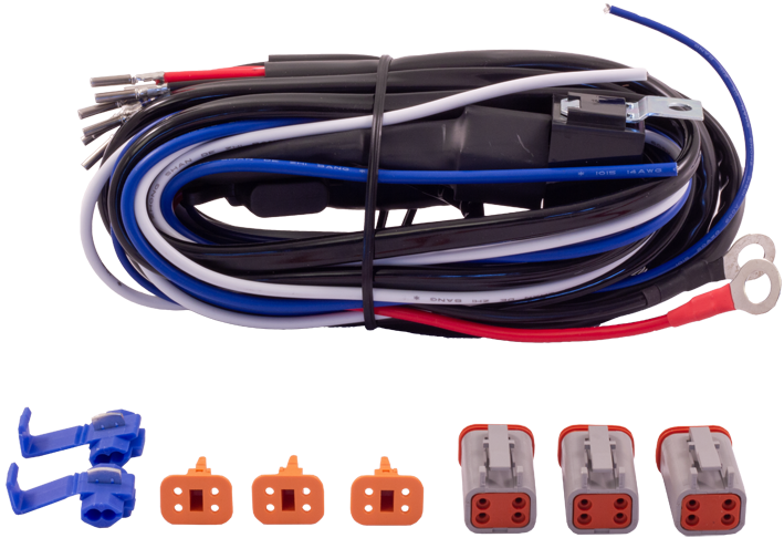 Kabelsats för 3st ljus DT 4 – produktbild framifrån | Carlevel