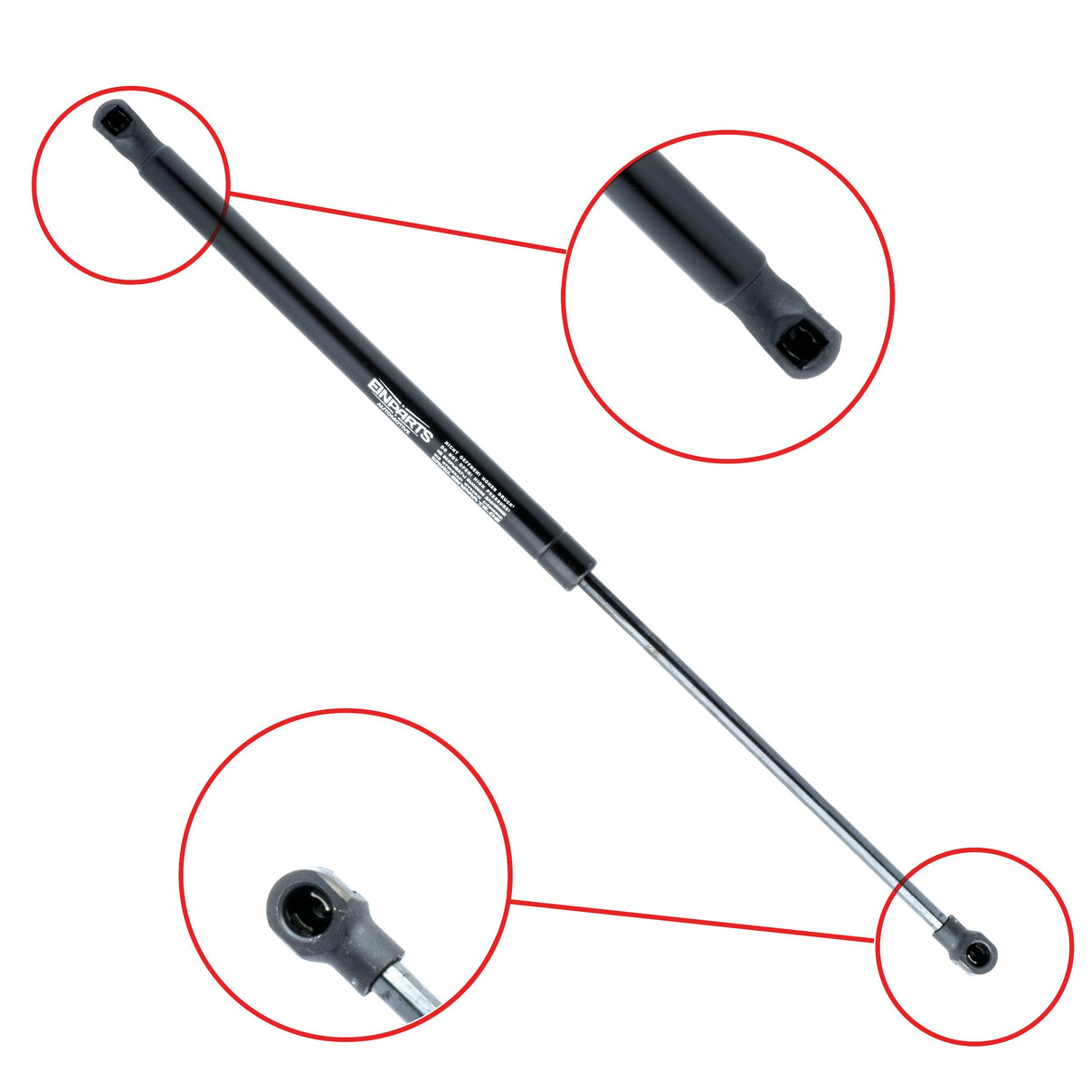 Gasfjäder till baklucka Audi A3/A4 B5 Avant – 495 mm/ 420 N
