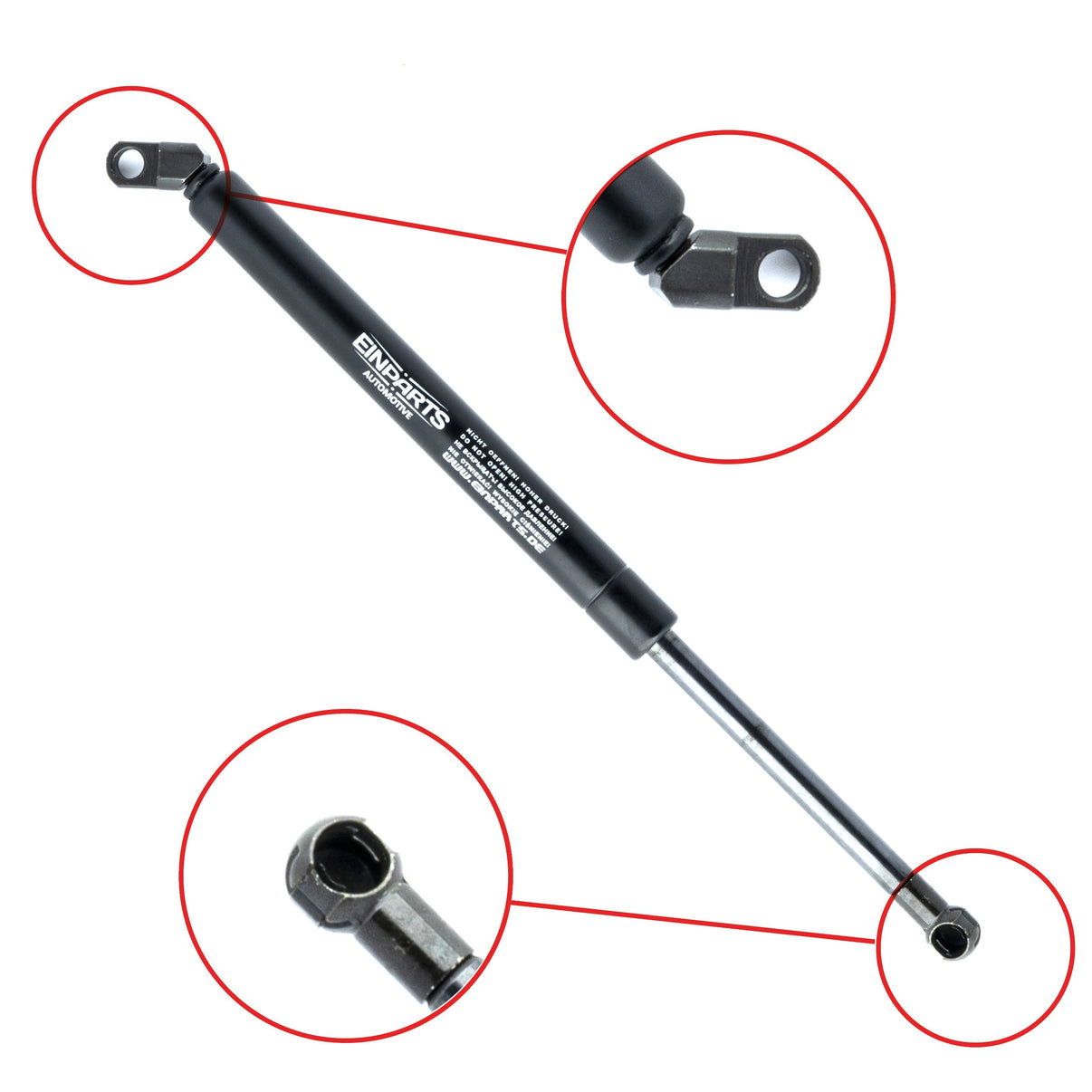 Gasfjäder till baklucka BMW 7 – 313 mm/ 640 N