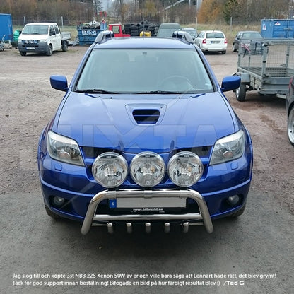 installationsvy för Extraljus NBB Alpha 225 60W Xenon – NBB