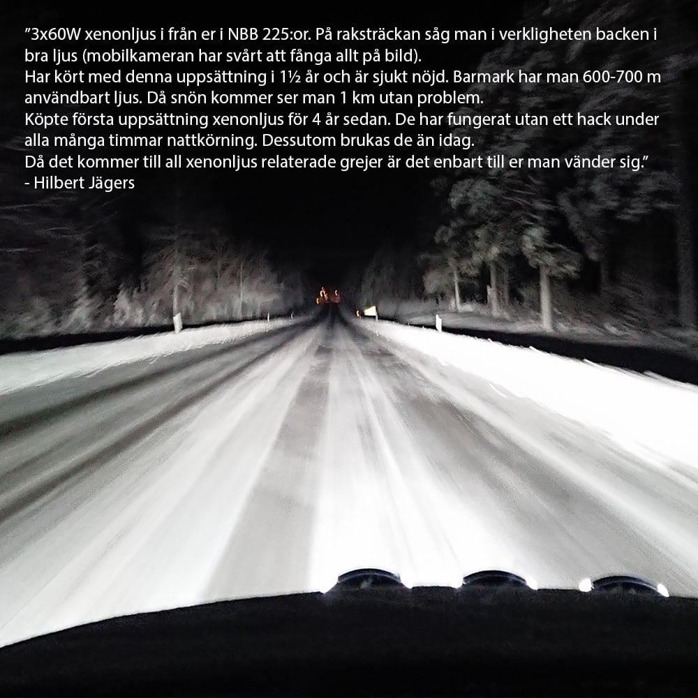 produktbild 15 av Extraljus NBB Alpha 225 60W Xenon – NBB