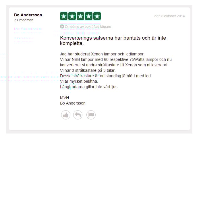 produktbild 14 av Extraljus NBB Alpha 225 60W Xenon – NBB