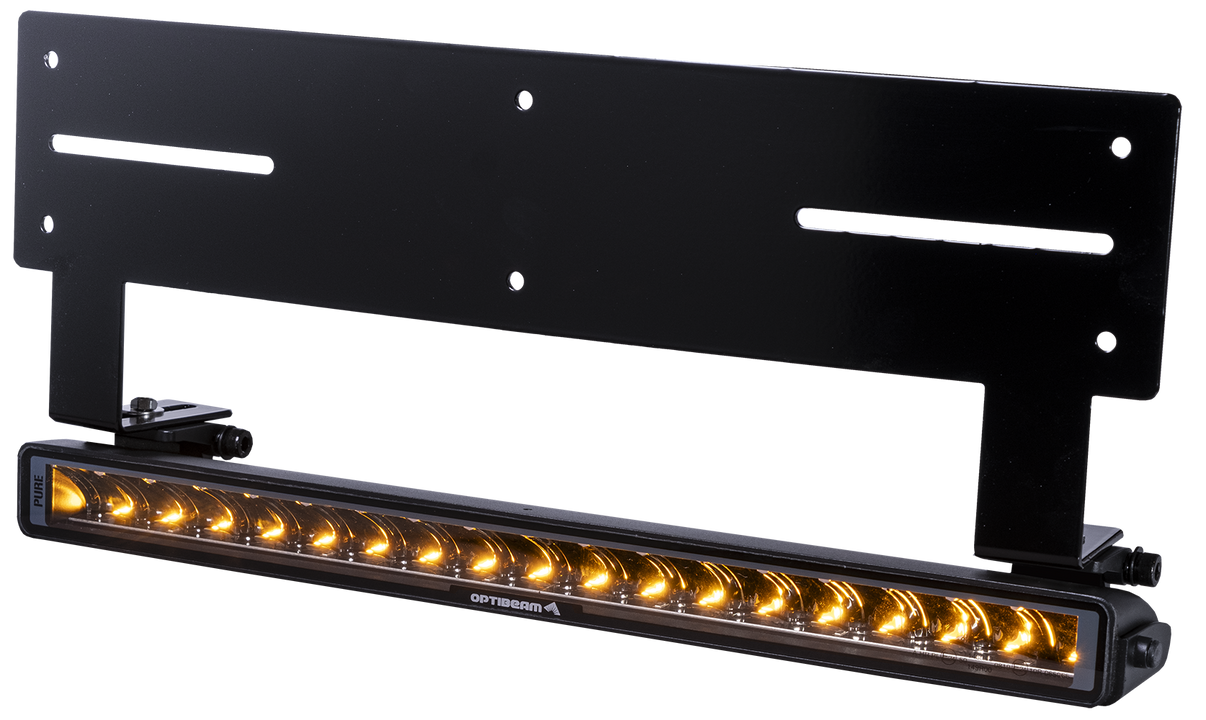 Extraljusfäste till Tesla LEDramp – Infällnadsfäste vit – extrabild | TESLA