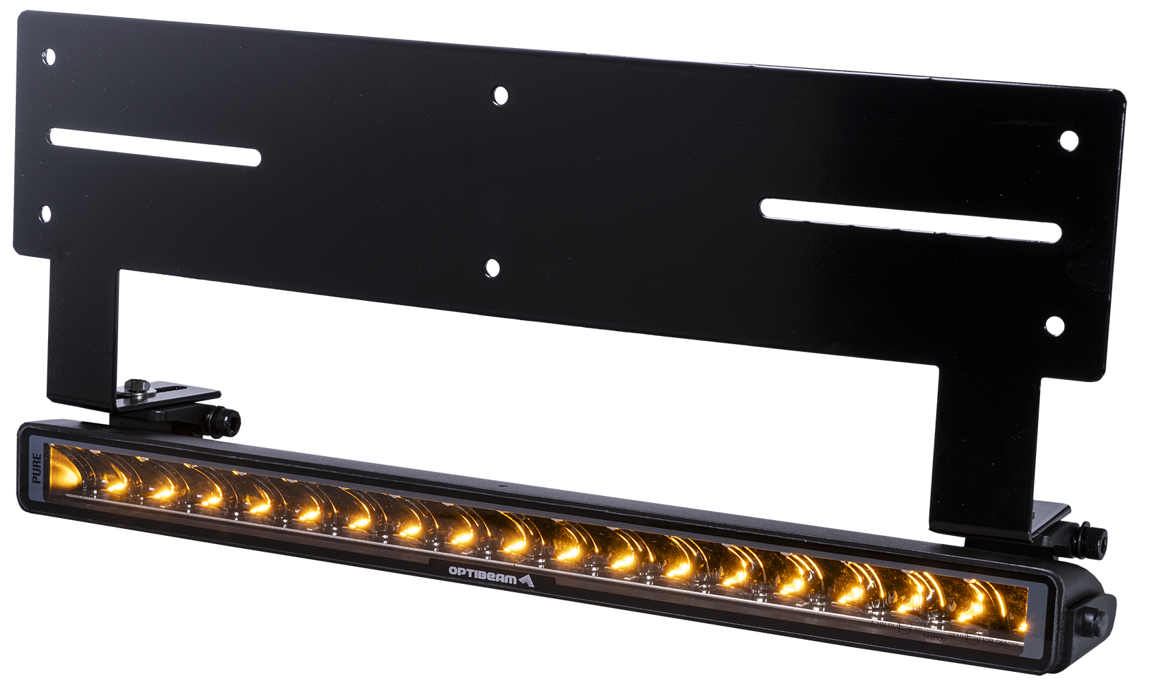 Extraljusfäste till Tesla LEDramp – Infällnadsfäste vit – extrabild | TESLA