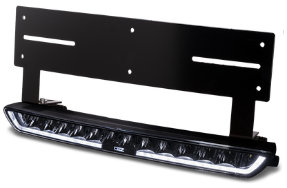 Extraljusfäste till Tesla LEDramp – Infällnadsfäste vit – kompletterande vy | TESLA