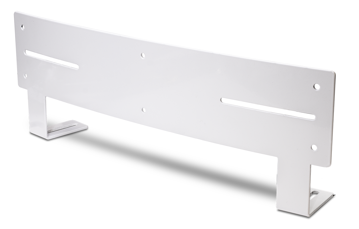 Extraljusfäste till Tesla LEDramp – Infällnadsfäste vit – produktbild framifrån | TESLA