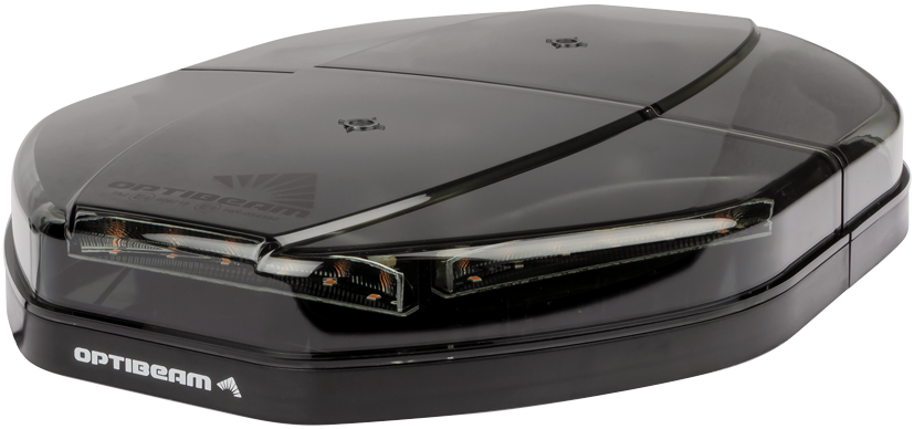 Blixtljusramp Optibeam Dark Phantom 400mm – produktbild framifrån | Optibeam