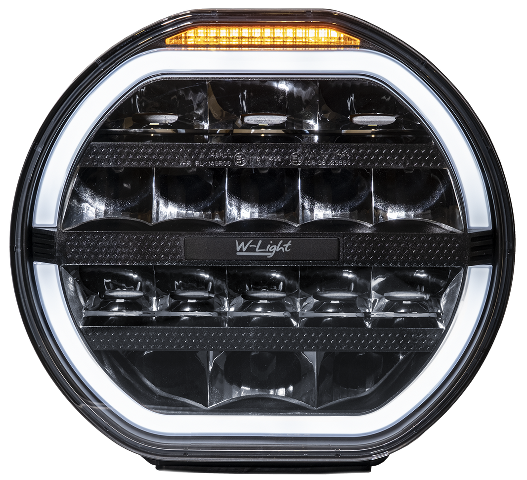 W - light Fury 9" 160w - produktbillede forfra | W-Light