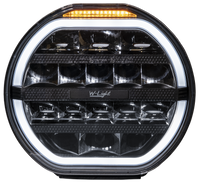 W - light Fury 9" 160w - produktbillede forfra | W-Light