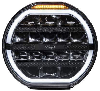 W - light Fury 9" 160w - produktbillede forfra | W-Light