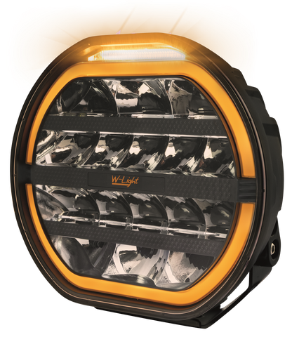 W - light Fury 9" 160w - produkt set fra siden | W-Light