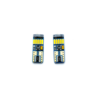 LED-lampa för bil – W5W – W2,1x9,5d – 5000K – 15 LED – SMD 4014 – 24 mm – 2-pack