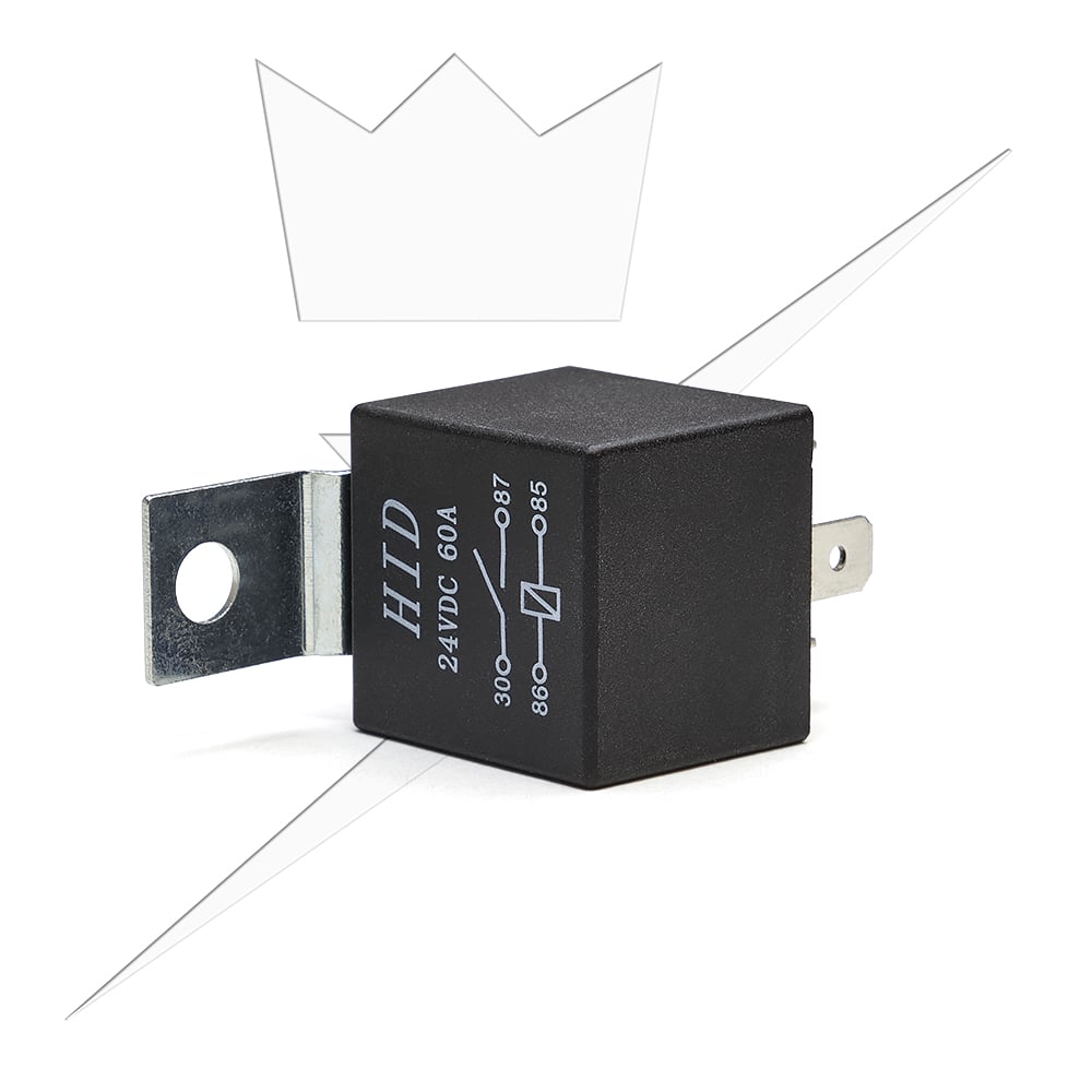 Reläkabelsats 1st Extraljus 24V – 9006 – i användning | Carlevel