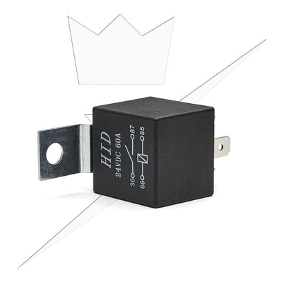 Reläkabelsats 1st Extraljus 24V – 9006 – i användning | Carlevel