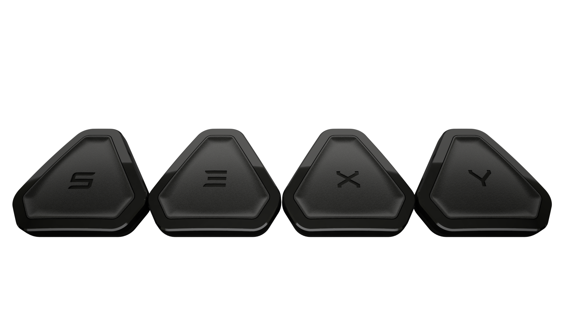 sidebillede, der viser profil og design af Tesla S3XY Buttons Gen 2 Bundle - TESLA