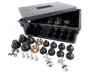 BriodLights Kopplingsbox 12 – håls komplett, utan avluftning – produktbild framifrån | Briodlights